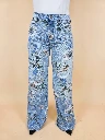 Jeans à imprimé floral champêtre.webp