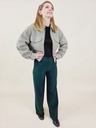 Pantalon droit vert