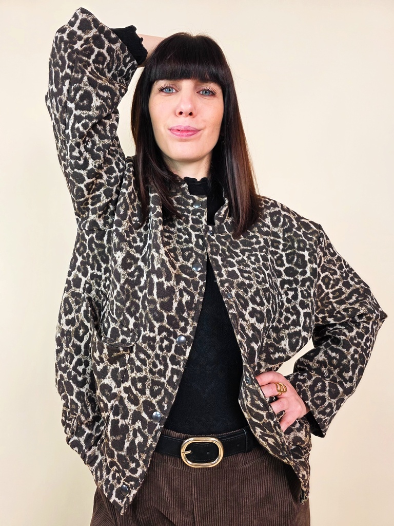 Veste léopard