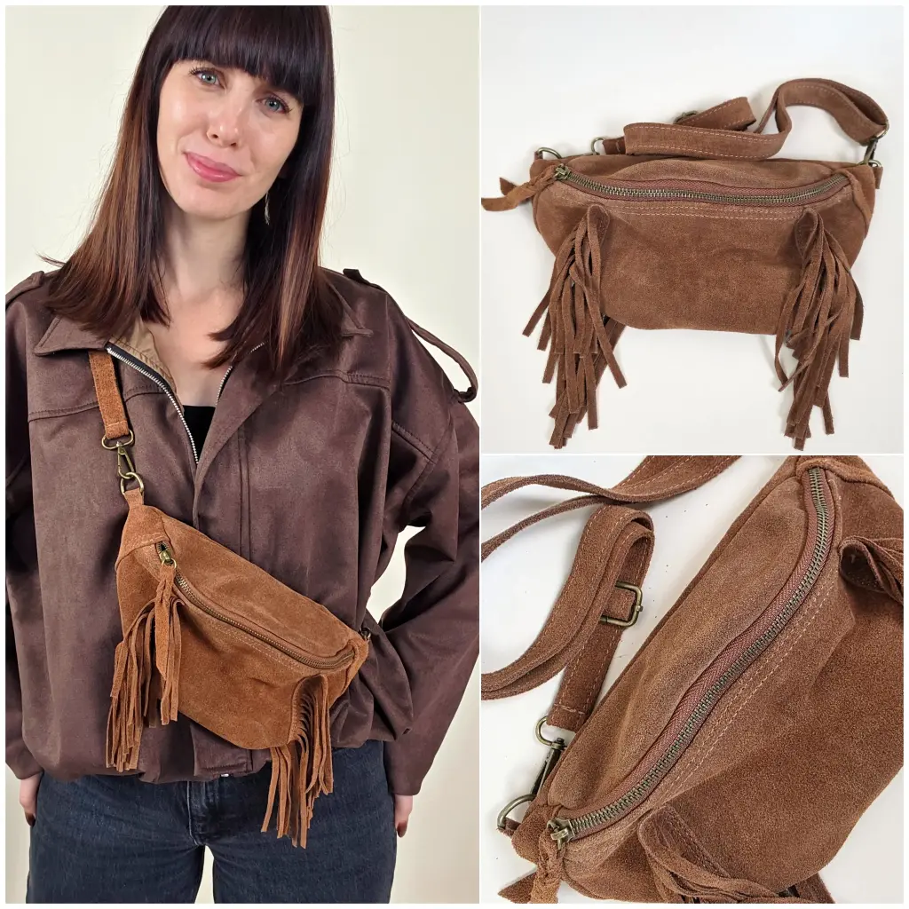 [00353] Sac banane camel