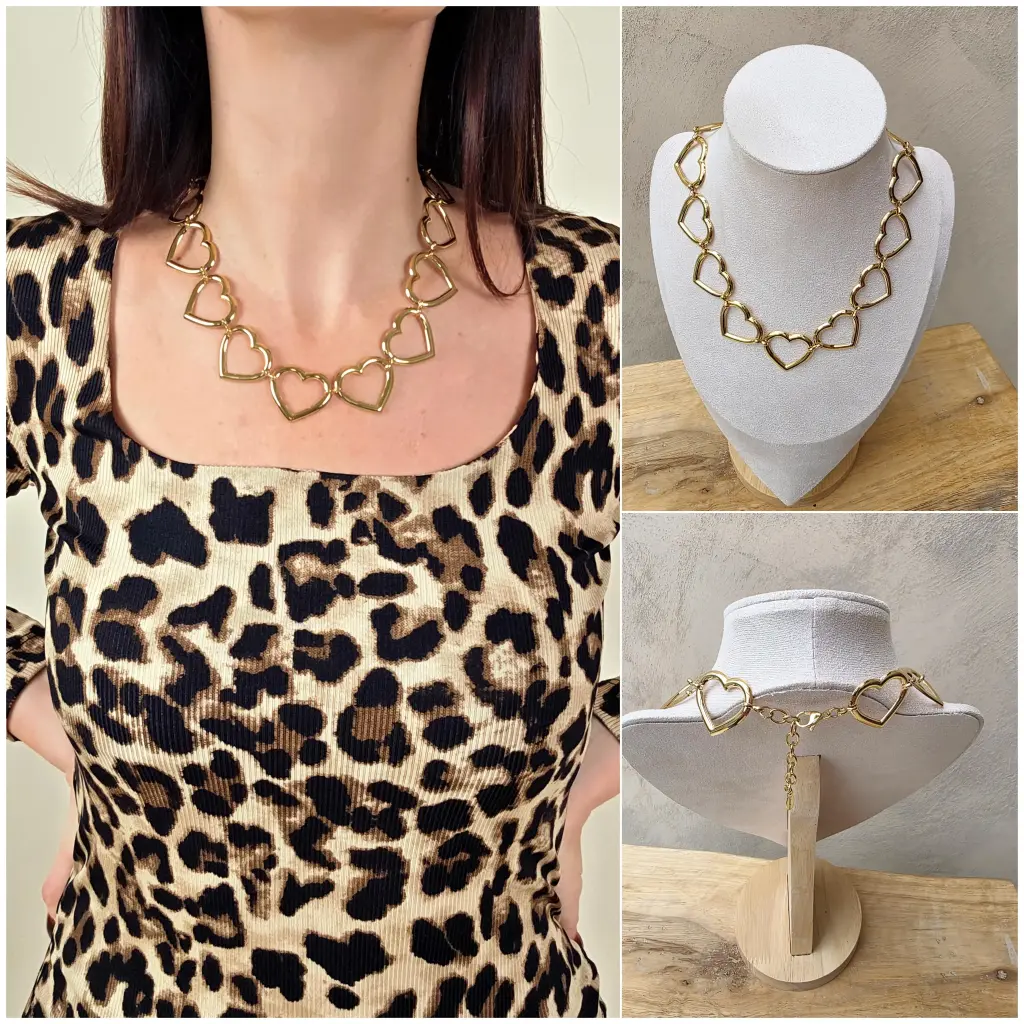 [00339] Collier cœurs