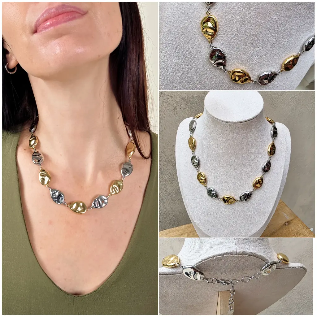 [00345] Collier bicolore