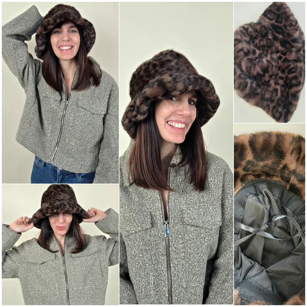 [00375] Bob fourrure léopard