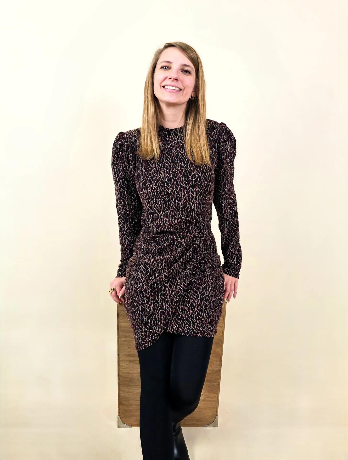 [00427_S/M] Robe à paillettes multicolores (S/M)