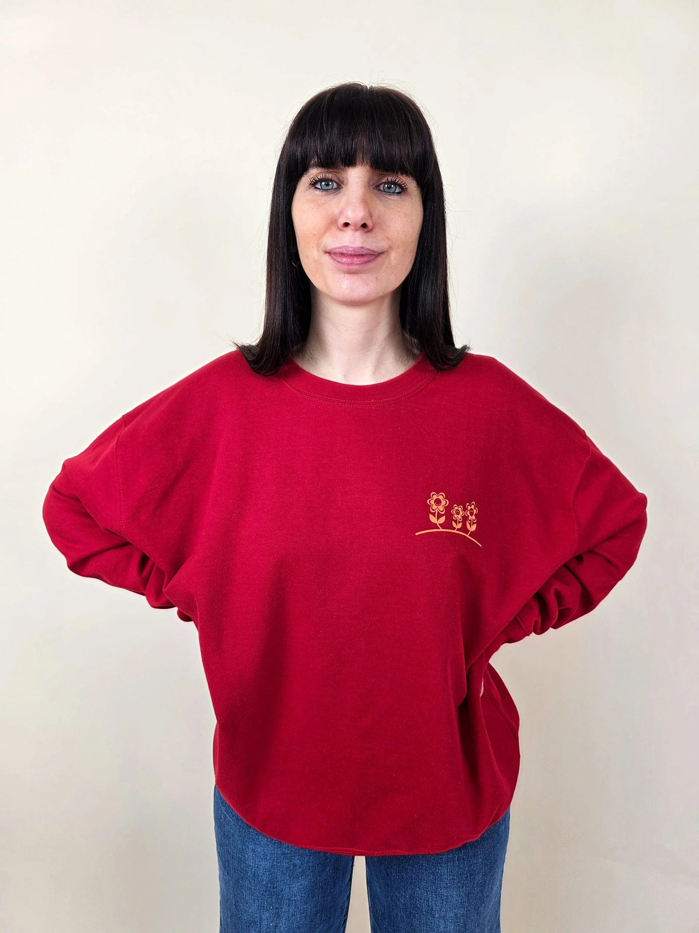 Sweat oversize "Please Be Kind"