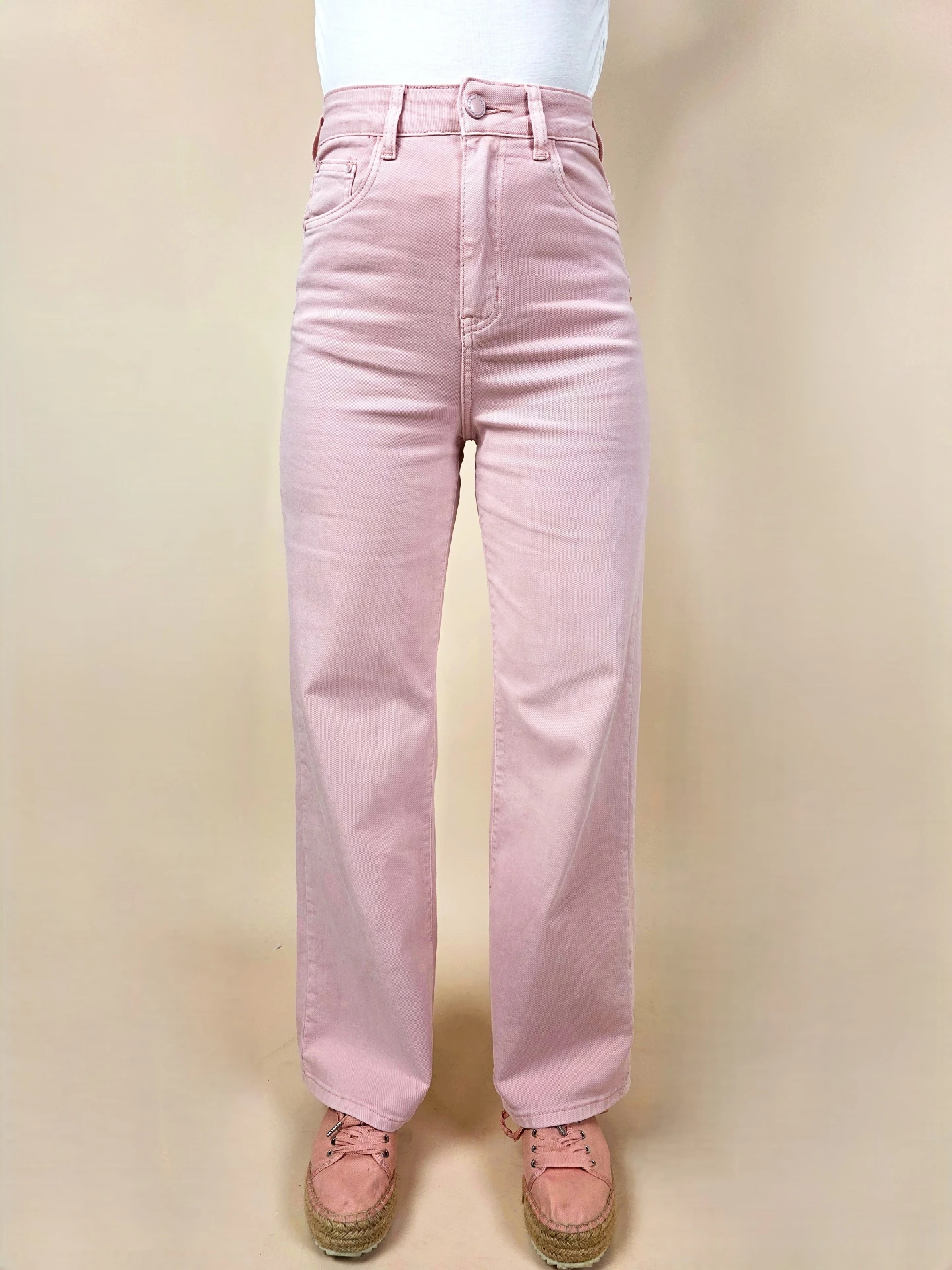 [00547_S] Pantalon rose (S)