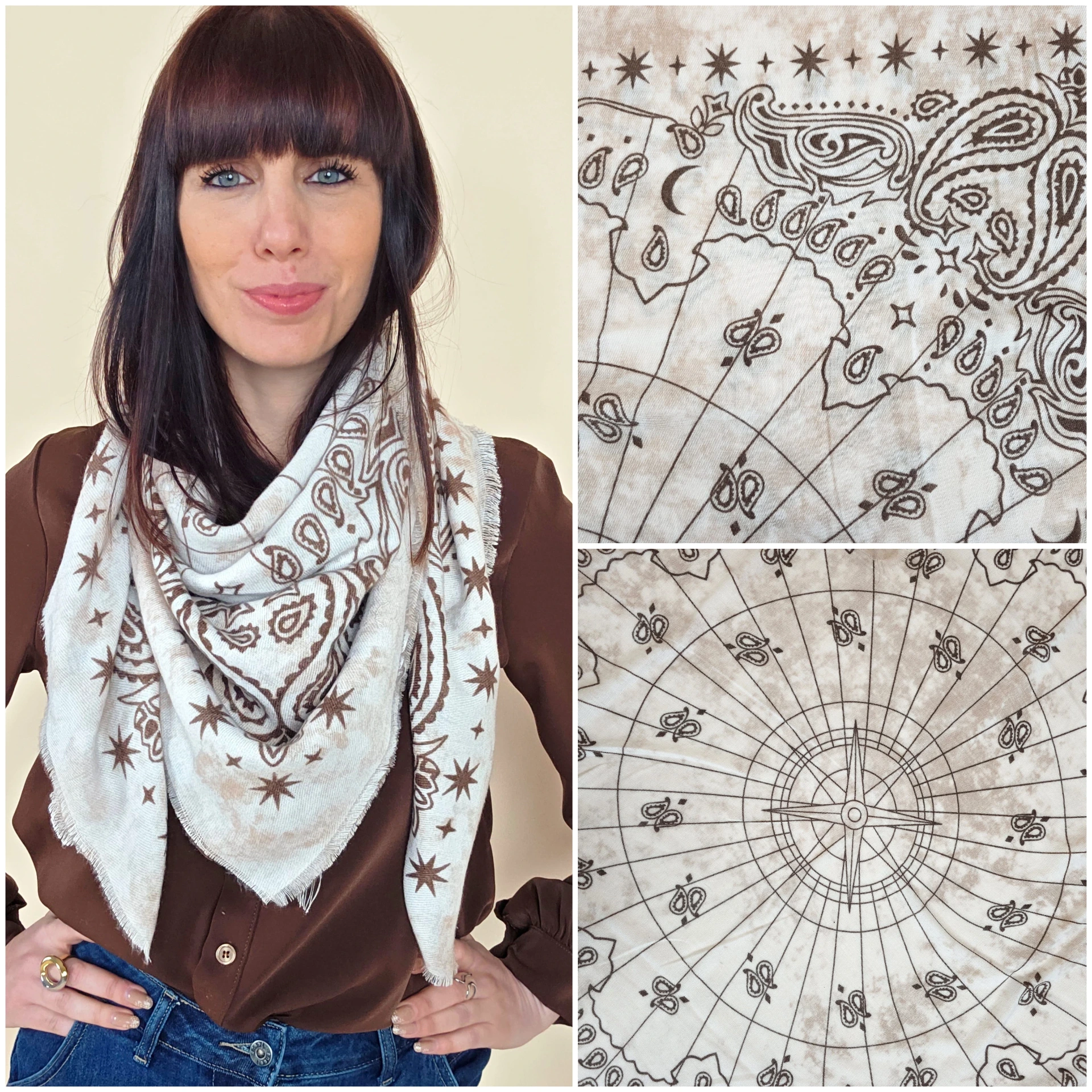 Foulard "Odyssée Céleste"