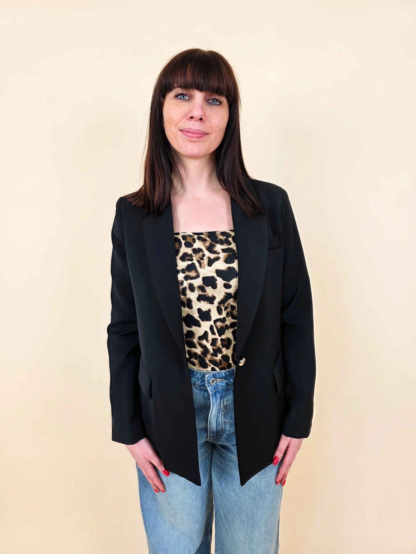 Veste blazer noire