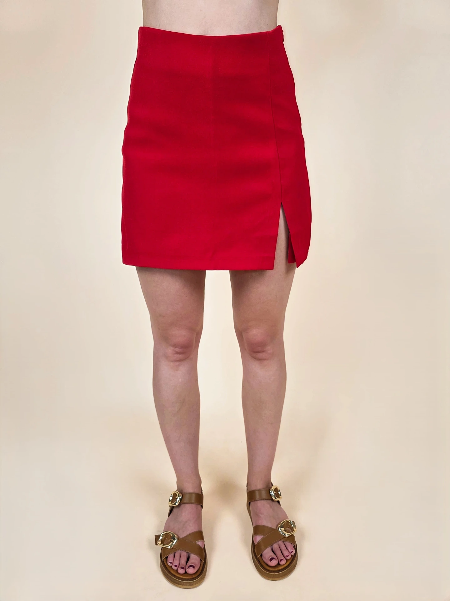 [00739_S] Short-jupe rouge (S)