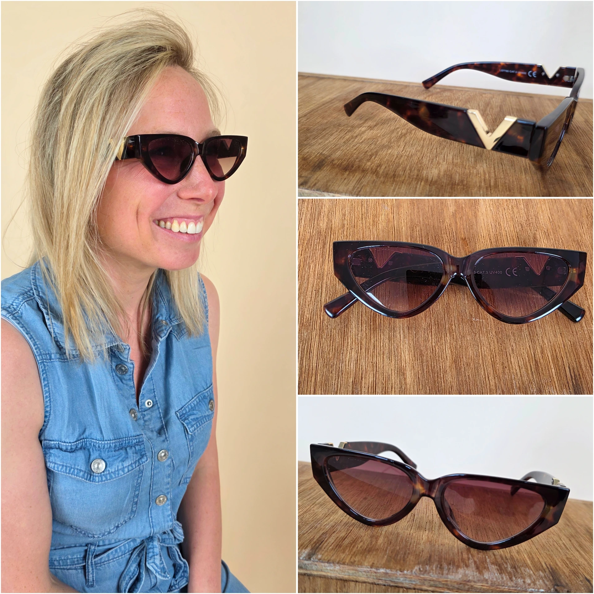 Lunettes de soleil cat-eye